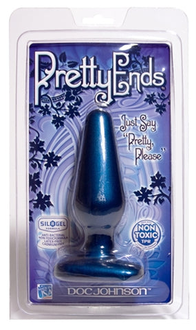 Pretty Ends Iridescent Butt Plugs Medium - Midnight Blue DJ0243-04