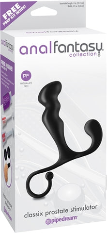 Anal Fantasy Collection Classix Prostate Stimulator - Black PD4617-23