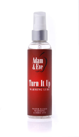 Adam and Eve Turn It Up Warming Lubricant - 4 Oz. AE-LQ-7854-2