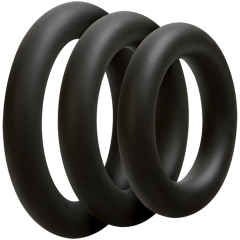 Optimale 3 C-Ring Set - Thick - Black DJ0690-04