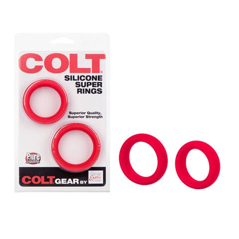 Colt Silicone Super Rings - Red SE6838112