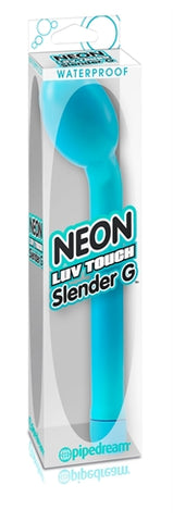 Waterproof Neon Luv Touch Slender G - Blue PD1411-14