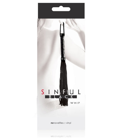 Sinful - Whip - Black NSN1225-13