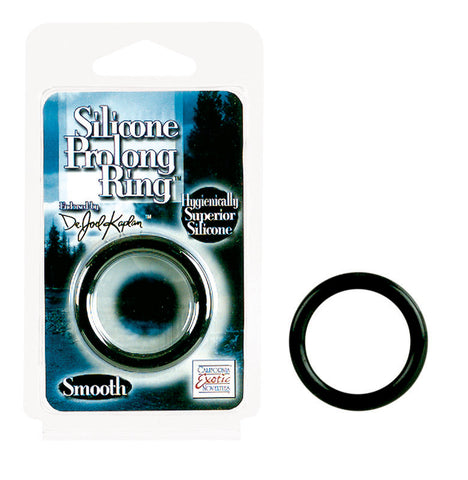 Dr. Joel's Silicone Prolong Ring - Smooth Black SE5650032