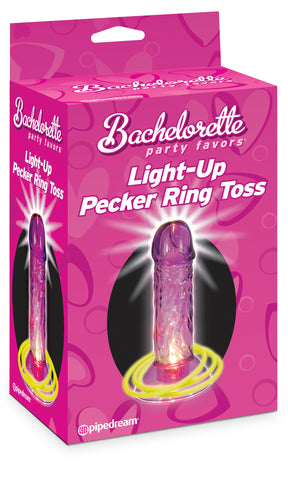 Bachelorette Party Favors Light-Up Pecker Ring Toss PD8234-00