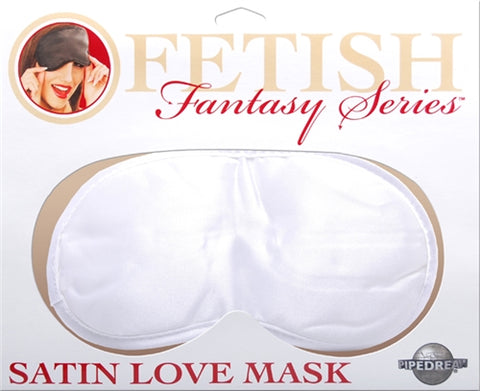 Satin Love Mask-White PD3903-19