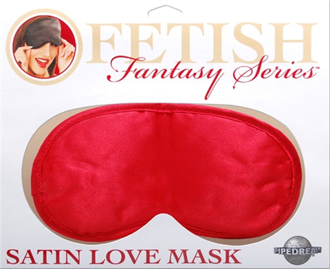 Satin Love Mask- Red PD3903-15