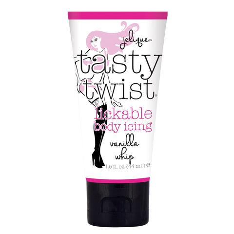 Tasty Twist Lickable Body Icing - Vanilla Whip -  1.5 Fl. Oz. / 44 ml JEL5200-01