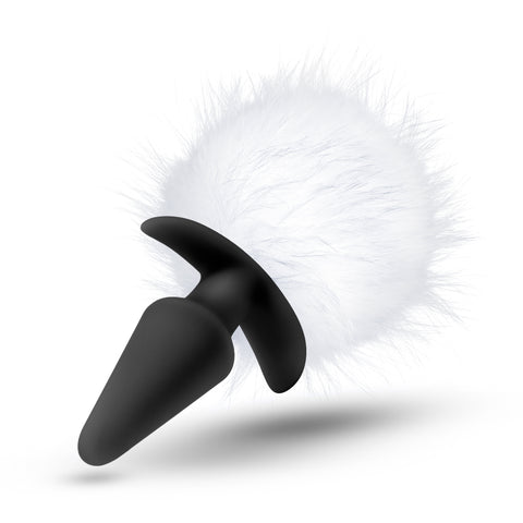 Pom Plugs Fur Pom Pom - White BL-59204