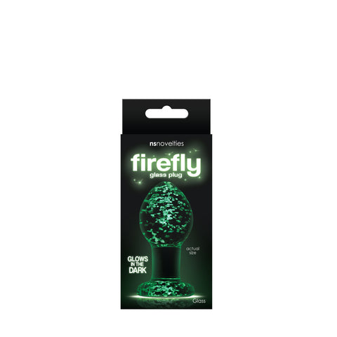 Firefly Glass - Plug - Medium - Clear NSN0490-21