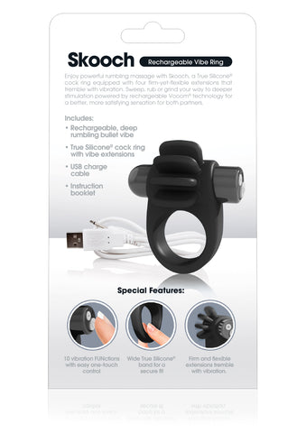 Charged Skooch Ring - Black ASK-BL-101E